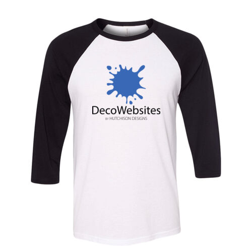 Deco Three-Quarter Sleeve Baseball T-Shirt Thumbnail