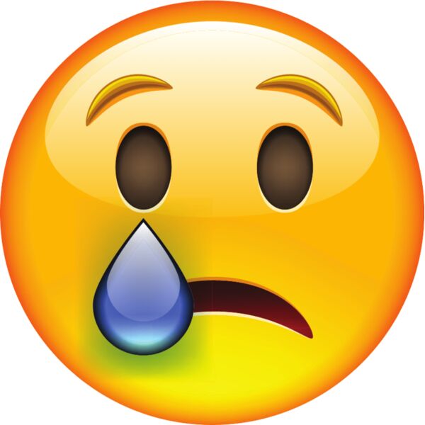 Crying with tear Thumbnail