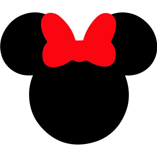 minnie mouse, minnie ears, red bow Thumbnail
