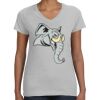 Deco Ladies Perfect V-Neck T-Shirt Thumbnail