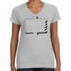 Deco Ladies Perfect V-Neck T-Shirt Thumbnail