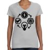 Deco Ladies Perfect V-Neck T-Shirt Thumbnail