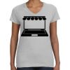 Deco Ladies Perfect V-Neck T-Shirt Thumbnail